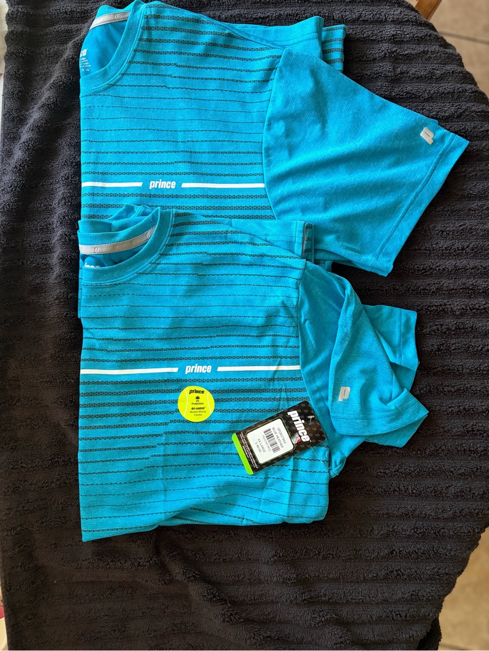 Prince Men's Tennis-Casual Dri-Control Shirts-2